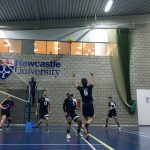 Newcastle volley their way past Leeds poly