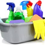 Taking cleaning products to the cleaner's