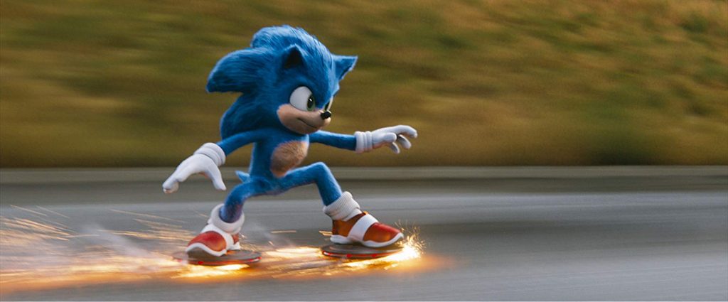 Sonic has no respect for road safety or speed limits, Image: IMDB