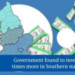 Government investment in Southern start-ups is five times higher